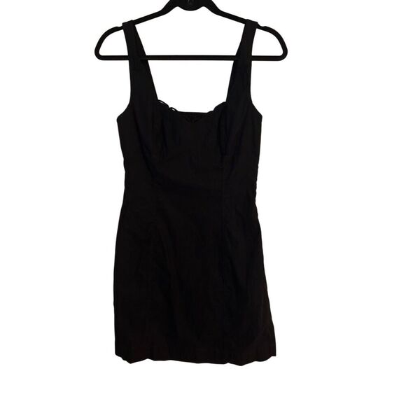 Maeve The Cleo Bombshell Fit & Flare Mini Dress SZ Sm Feminine Girly Cotton BLND - Picture 3 of 12